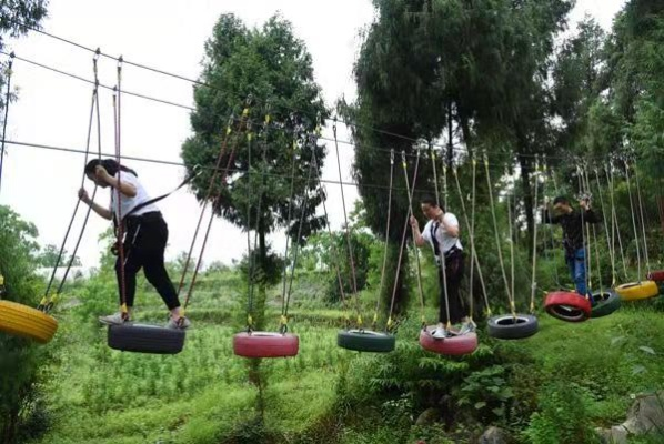 (探险公园游记)探险之旅：踏足丛林穿越冒险公园