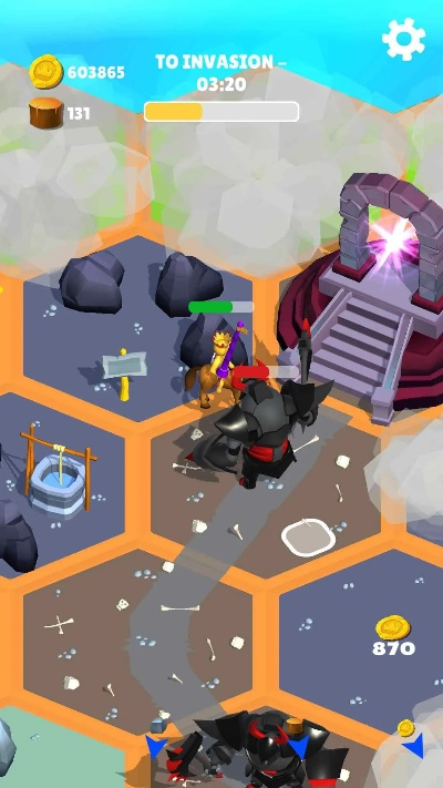 探索并占领新领土：《地盘争夺战3D》无限金币版带你展开全新冒险