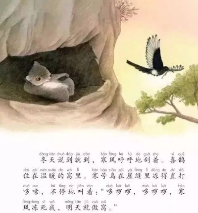 (我是寒号鸟写话)我是一只寒号鸟歌曲：独秀姿态，宛如寒号鸟在冰天雪地中翱翔