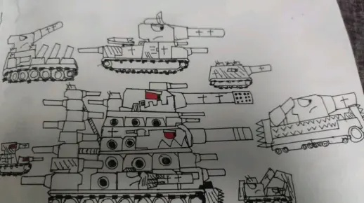 探秘神秘古墓：画KV44和KV99合体的惊艳创意展示