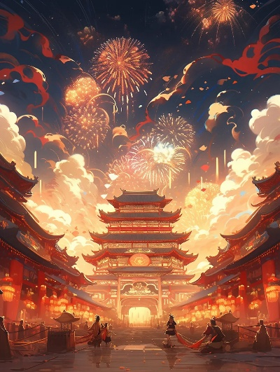 华夏盛世氛围浓厚，长安百万贯角色立绘唯美迷人，尽显古都繁华风采