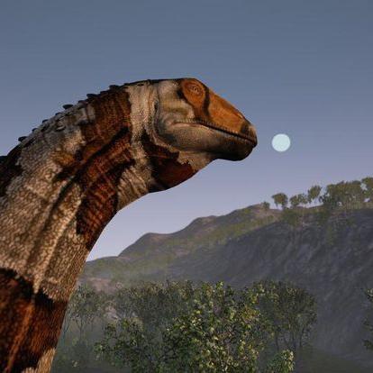 (阿根廷龙简笔画大全)绘制一个巨大的阿根廷龙，展现它的神秘力量和壮丽美丽