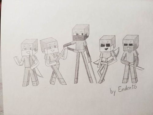 (我的世界末影龙简笔画步骤)在我的世界里如何画出逼真的末影龙形象？