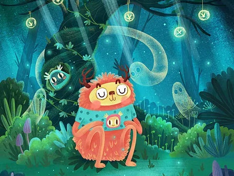 帮我找小怪兽：在迷失的森林中寻找可爱的生物，探索神秘的世界