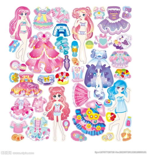 (自制纸娃娃换装游戏 视频)创意DIY手工制作：自制纸娃娃换装 少女风格玩偶制作教程