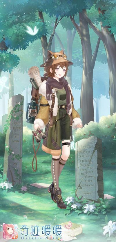 (神行者百科)神行少女立绘：勾勒出梦想与勇气交织的奇幻旅程之美