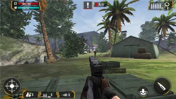 经典射击游戏枪林弹雨：体验真实战场丛林射击乐趣，挑战枪林弹雨极限生存