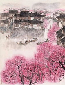 (生机盎然,色彩艳丽的江南春景)江南春景的美妙之处：波光粼粼引人入胜，江水融融温柔待人