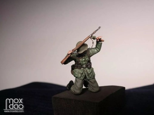 (1/35兵人模型制作)1/6比例的兵人模型让你身临其境感受实战的刺激情境