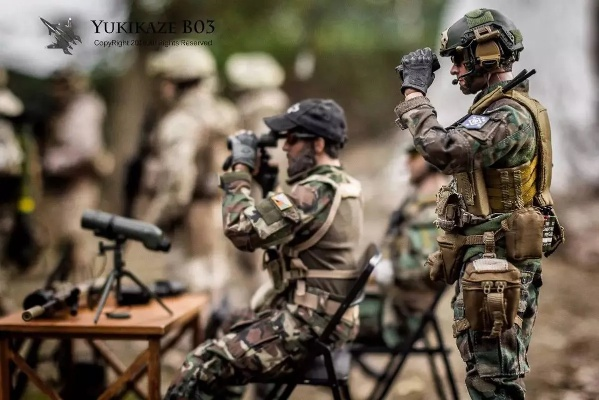 (1/35兵人模型制作)1/6比例的兵人模型让你身临其境感受实战的刺激情境