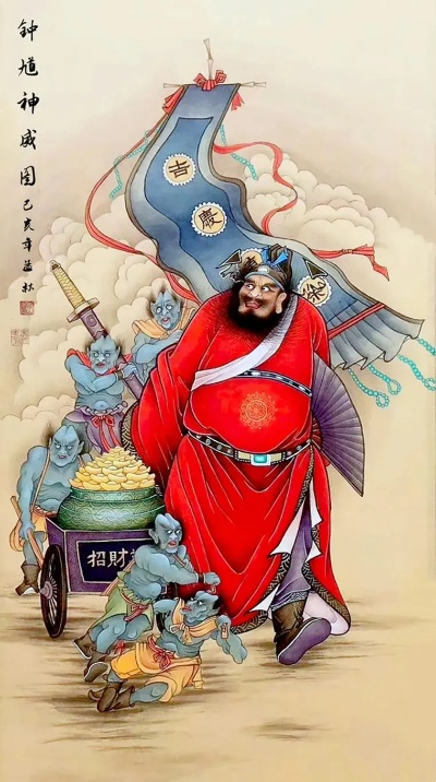 (钟馗念什么咒)钟馗神咒：传说中的神秘力量，驱邪除魔的神奇法术深度解析