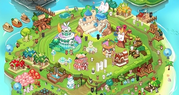 探索奇幻小镇：快乐小动物们的2D经营冒险之旅，让你打造梦想中的田园生活