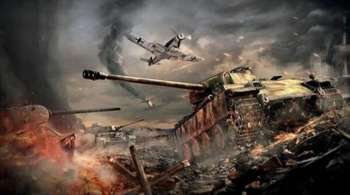 (一听到战争会想到什么)我听到了战争的召唤：世界沉浸在激烈的危机中