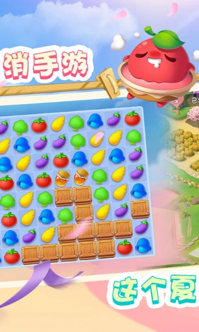 (蔬菜庄园app)蔬菜庄园新一代三消游戏：挑战你的智力和策略！