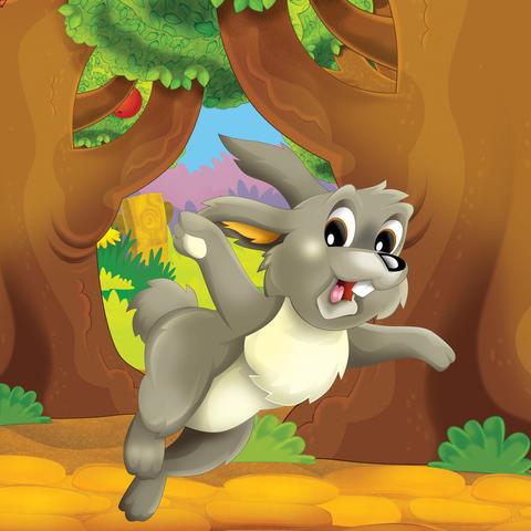 (萌兔灰灰下载)萌兔与大灰狼：一场精彩的生死对决，谁将笑到最后呢？