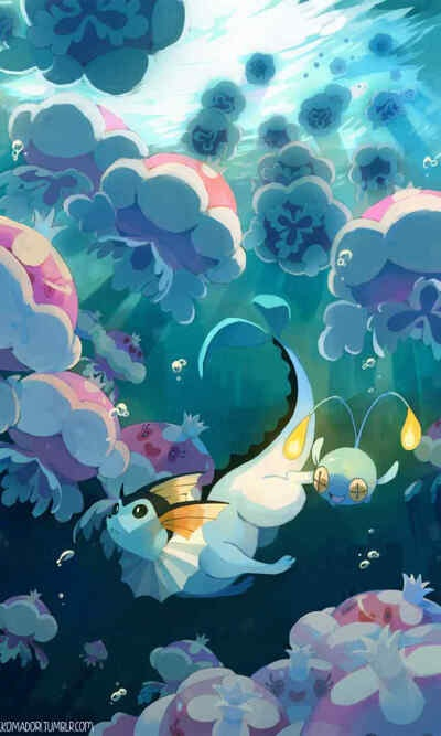 (精灵宝可梦水之都)神奇水域宝可梦：探寻水之奥秘，发现绝美精灵世界