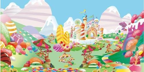 (美丽的糖果世界怎么画)手把手教你绘制甜蜜世界：糖果画大全100幅主题插画教程精选集