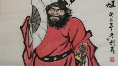 (钟馗神像图)钟馗的神位叫什么？神秘的神像面相惊人